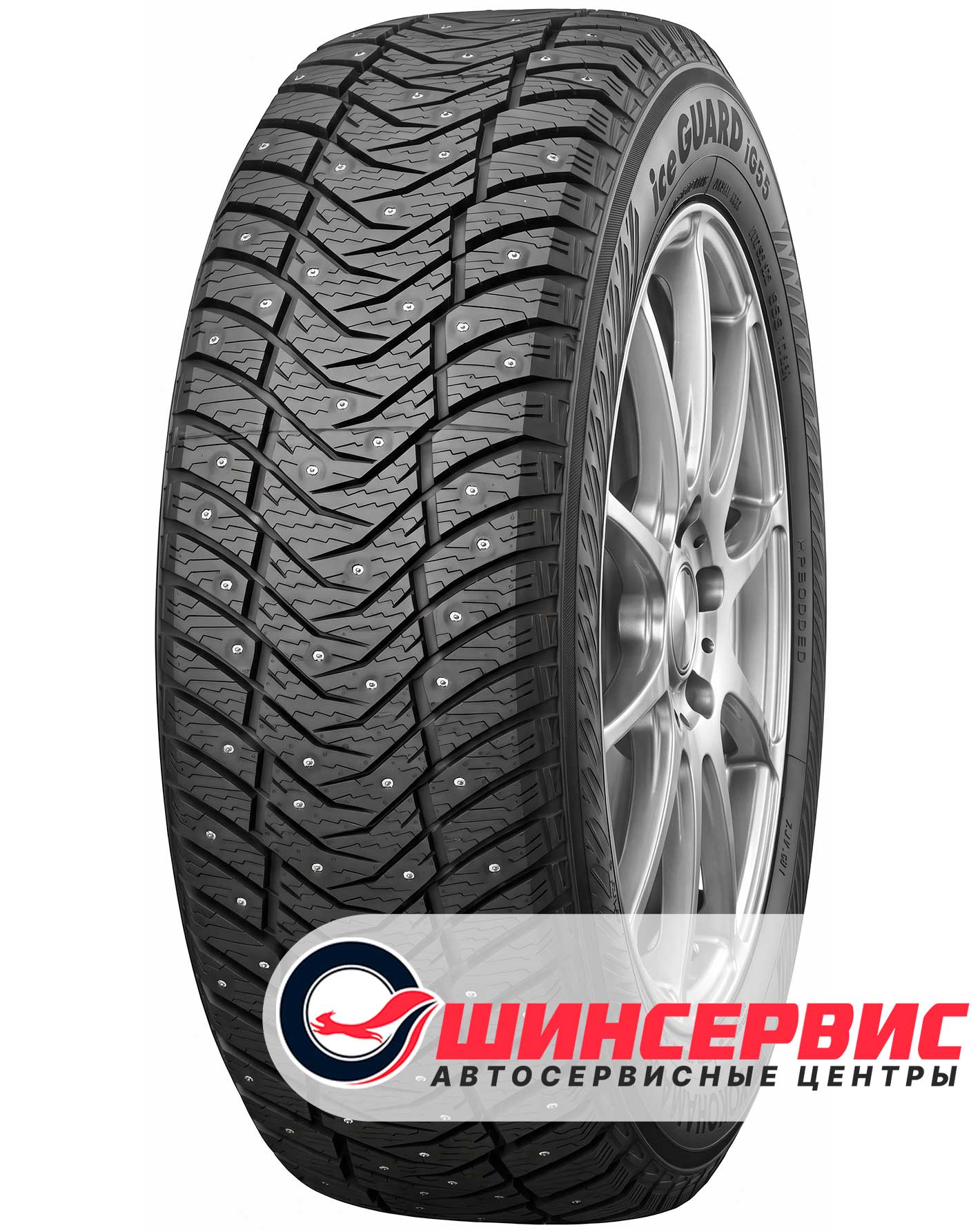 Шина зимняя Yokohama 275x40 r20 Ice Guard IG65 106T Шипы